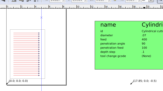 inkscape change ruler to inches