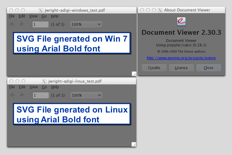 inkscape portable 9.2 font manager problem
