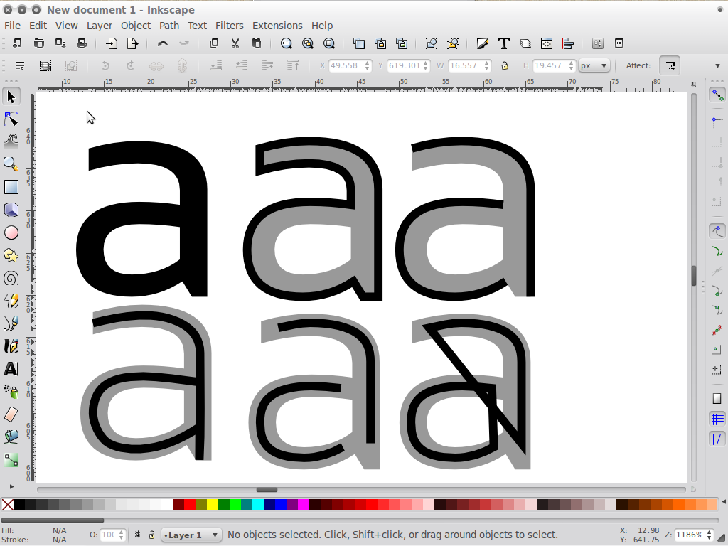 Hershey Text: An Inkscape extension for engraving fonts
